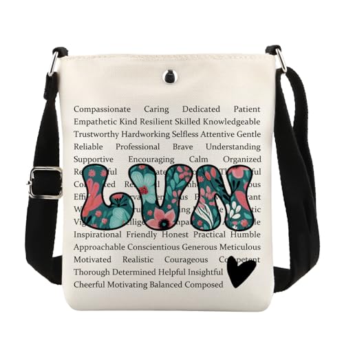 MAOFAED LVN Definition Crossbody Bag for Nurse, LVN Gift, Licensed Vocational Nurse Gift, Nurse Life Gift, Lvn Nurse Gift