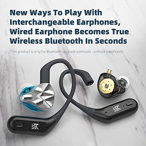 KZ AZ09 PRO Bluetooth 5.2 Module IEM Bluetooth Adapter Waterproof Ear Hook Extra Long Battery Life Bluetooth Cable for KZ ZS10 PRO/ZSN Pro X/ZSN PRO/ZEX PRO/AS16/ZAX/DQ6 /CCA CA16 /C12/CRA(C pin)