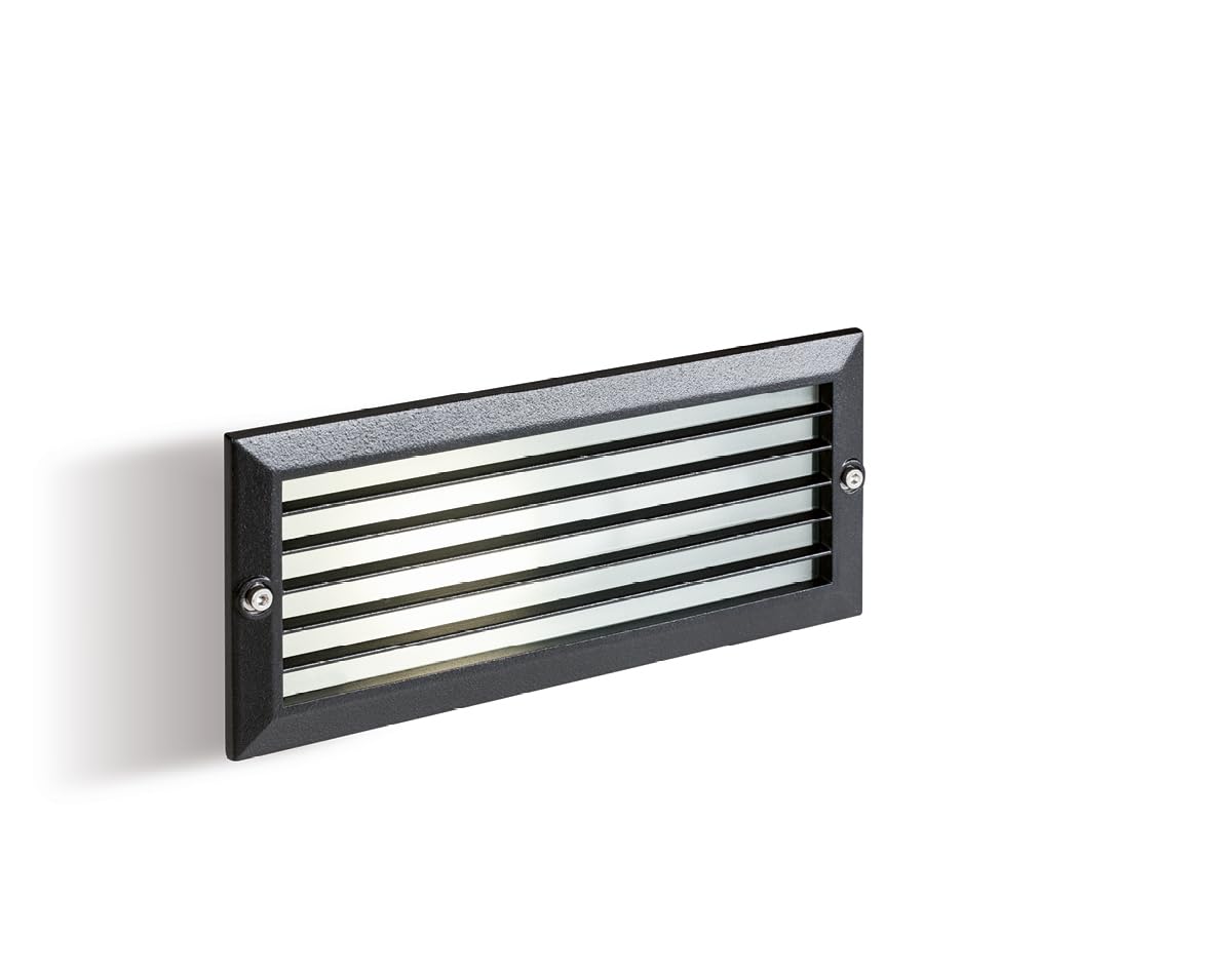 Sicignano Segnapasso da Incasso a Parete ESCAPE Nero 10W LED IP65 4000k (4)