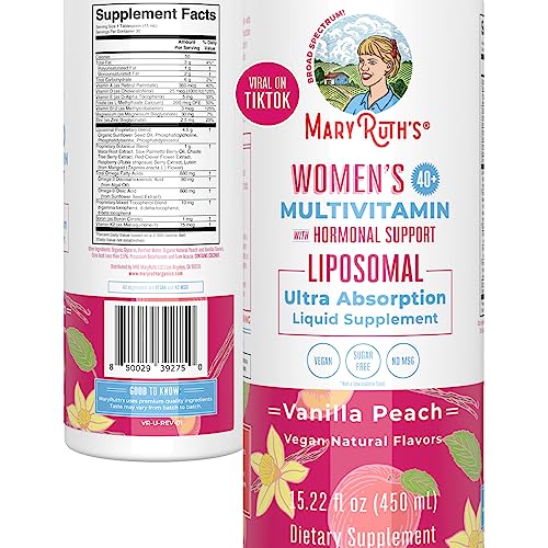 Maryruth Organics Vitamin Drop For Women 40+, Sugar Free Multivitamin Liquid, Immune Support Supplement, Mood Balance, Vegan, Non-Gmo, 15.22 Fl Oz, Pack Of 1 #TOP11