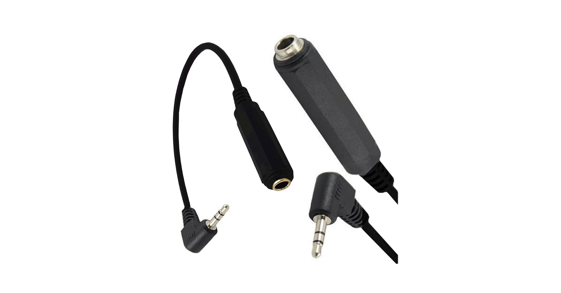 (未使用･未開封品)　カモン 3.5mmステレオ(L型：オス)←→3.5mmステレオ(メス)変換ケーブル/0.1m 7z28pnb 楽天市場】3.5mmモノラル→3.5mmステレオL型変換ケーブル COMON