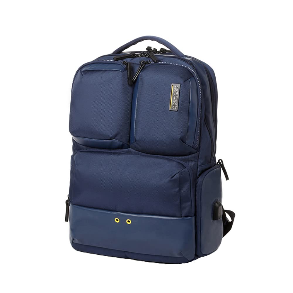 American Tourister Zork Polyester 2 Compartment Laptop Unisex Backpack (Blue,Frsz) (B0BV74RQRV) Amazon Price History, Amazon Price Tracker