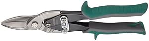 SATA 10-Inch Aviation Tin Snips - Right Cut, Serrated Edge, Comfort Grip