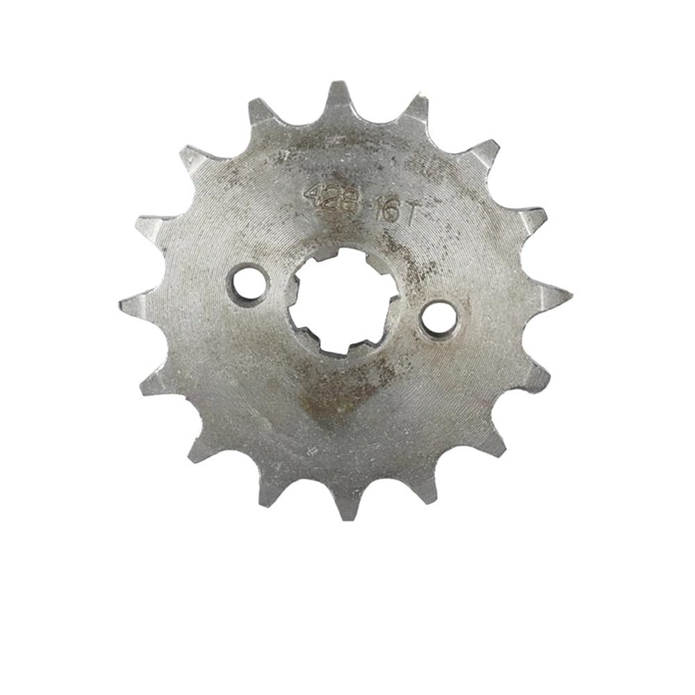 Pignon 428 17mm 16 dents résistant pour éliminer les sauts - 2