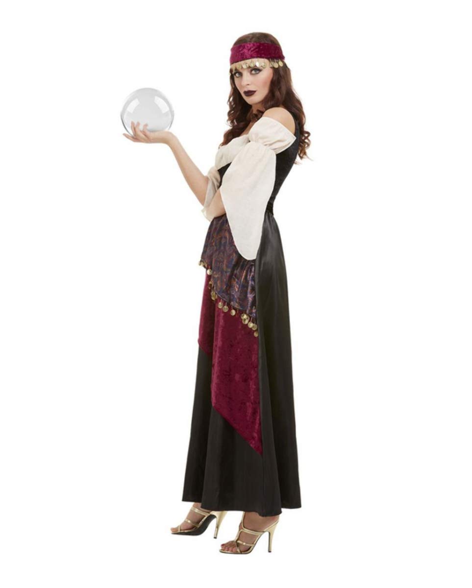 Horror-Shop Fortune Teller Signore Costume Deluxe L