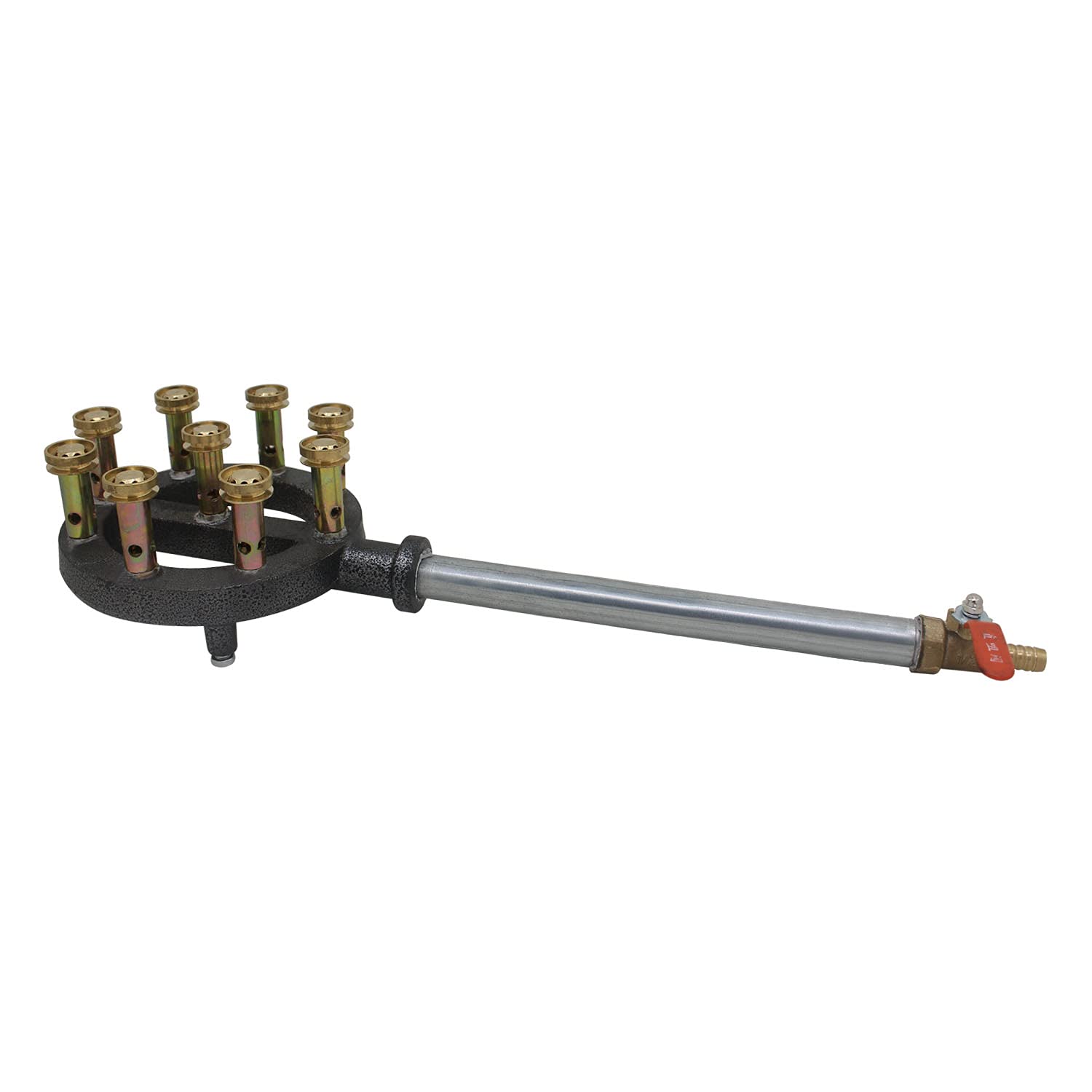 Bruleur fonte barbecue rechaud gaz camping avec buse jet injecteur gaz pour cuisinière four poele exterieur