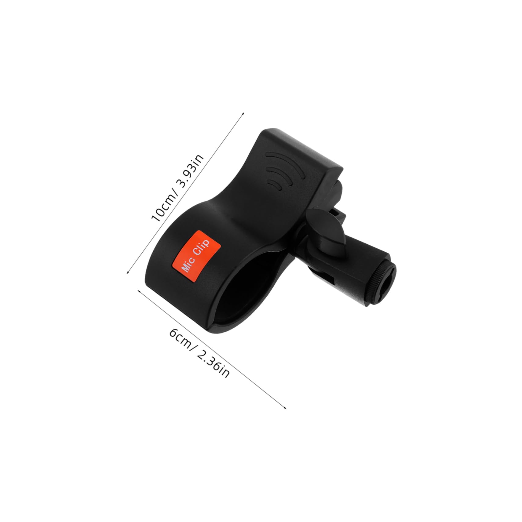 Adjustable Microphone Clip Durable Spring Mic Holder for Interviews Live Performances and Studio Sessions Lightweight Design Firm Hold Easy Installation