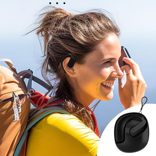 Image of H585 OWS Open Ear Wireless Earbuds | ENC Mic for Crystal-Clear Calls | 30hr Playtime with Type-C Fast Charging | BT5.4 Gaming Bluetooth Earphones | Touch Control Sports Headphone.(Black)