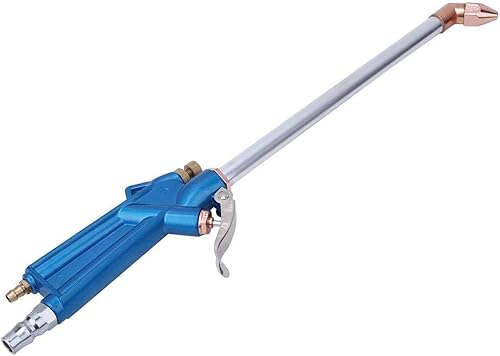 Miniatura 8 de Pistola de soplado neumática de alcance extendido de 15.75 pulgadas con entrada NPT de 1/4 pulgadas, plumero de aire resistente para limpieza del