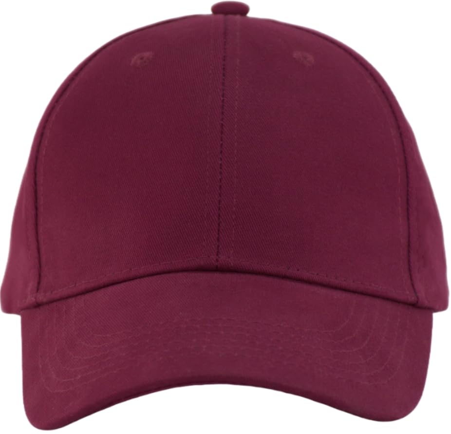 Image of TSSGBL Classic Plain Baseball Cap, Small /M-L /XL-3XL Big Head Fit, Unisex Adjustable Cotton Structured Golf Dad Hat