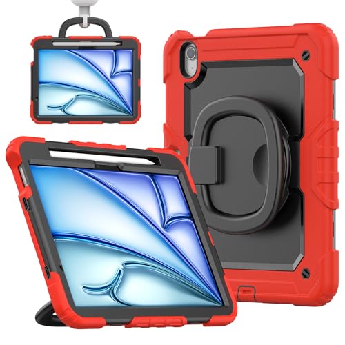 Protection iPad Air 2024 M2 anti-chute triple couche contre les casses d'écran