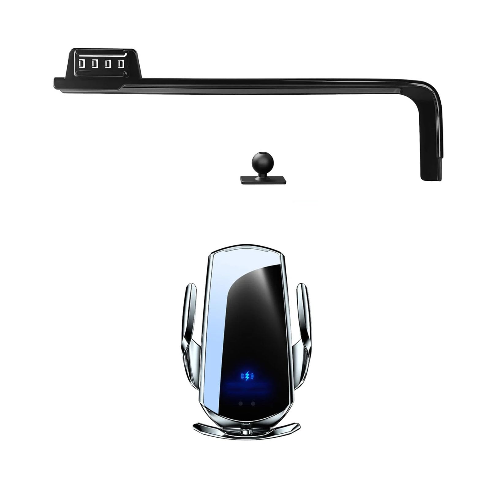 Car Phone Holder for Mercedes-Benz GLE W167 2020-2024, LHD Car Phone Holder