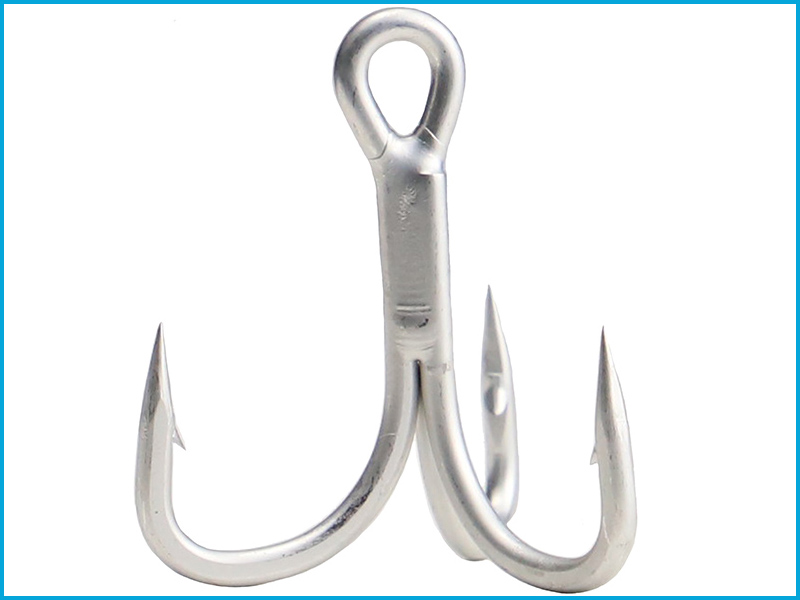 4j fish hook Beoccudo Saltwater Treble Hooks 4X Extra Strong Snagging Hook, 4# - 4/0# which is 15 Rod Length:38