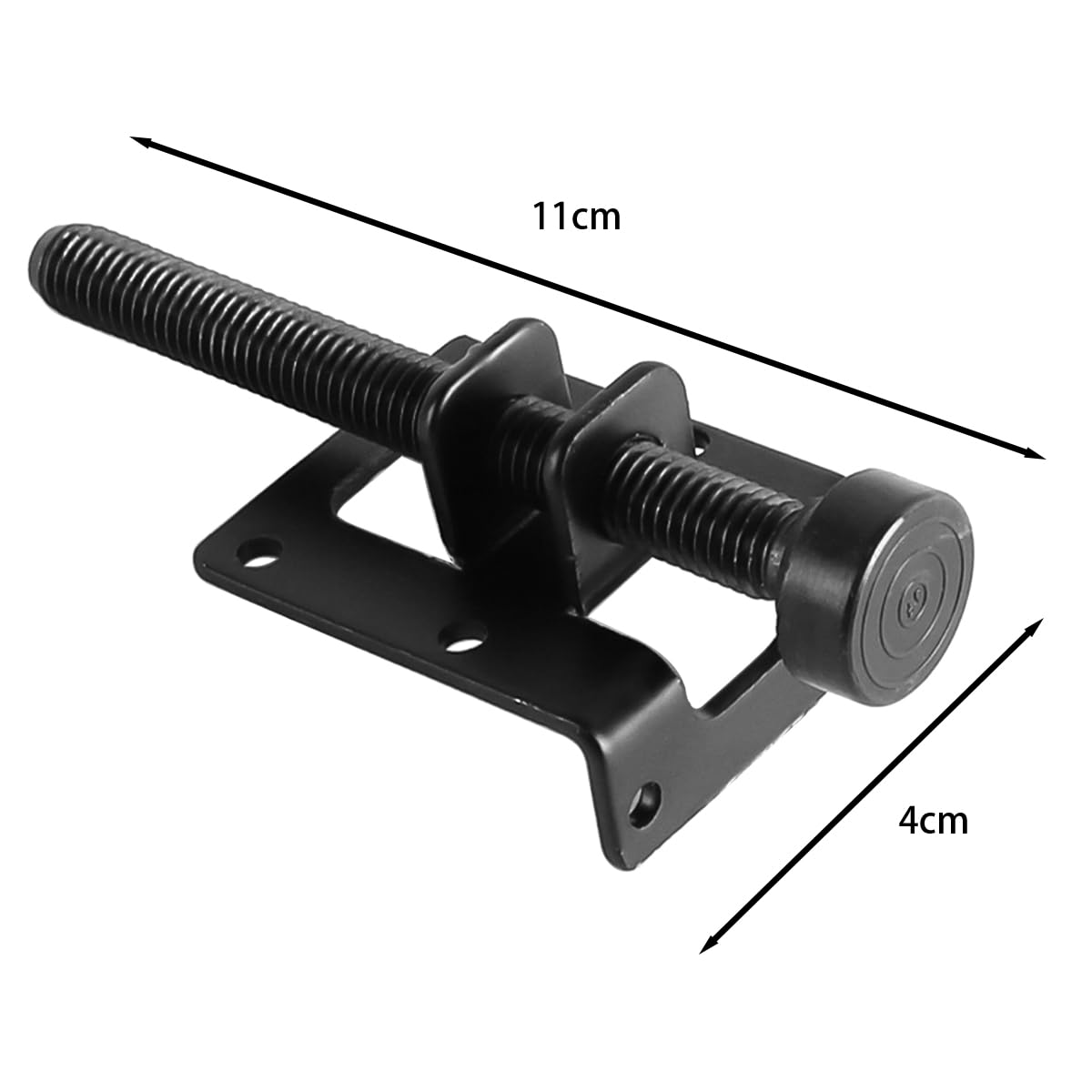 Set di 4 piedini regolabili per mobili, 102 mm, robusti piedini di livellamento per mobili con 24 piccole viti e 1 chiave inglese per mobili, tavoli, mensole, armadi, banchi da lavoro