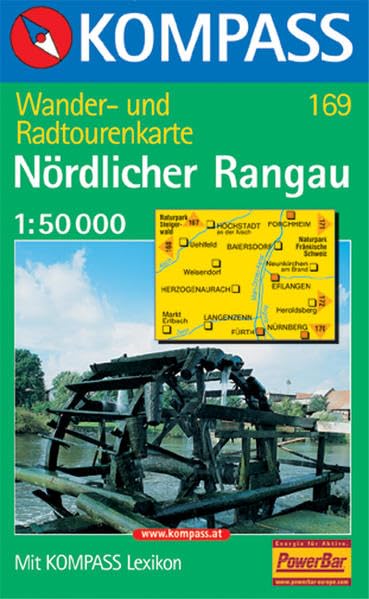 Nördlicher Rangau: Mit Kurzführer und Radwegen. 1:50000 (KOMPASS Wanderkarte)