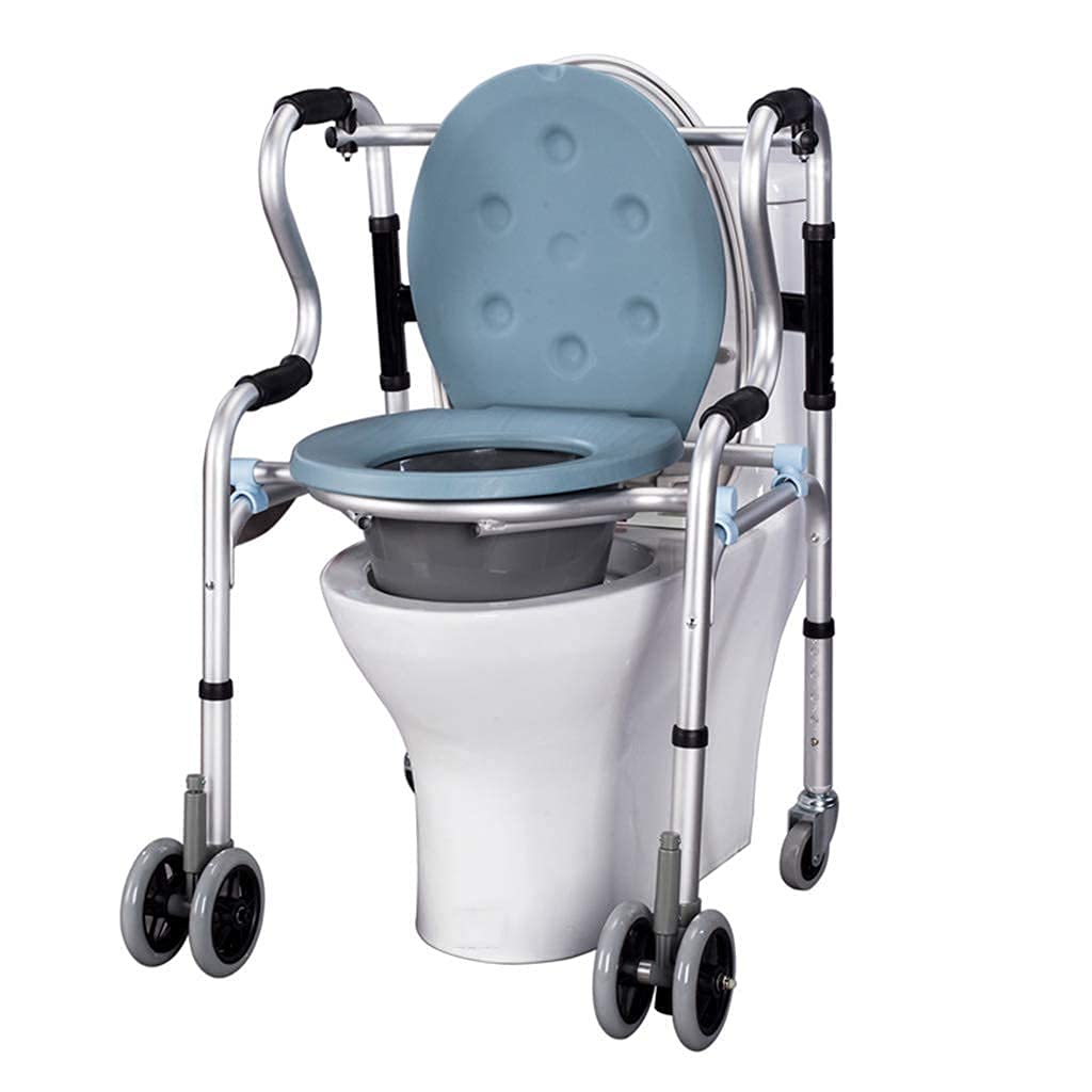 Buy cvhtroe Toilet Frame s for seniors Bedside Commode Chair Folding