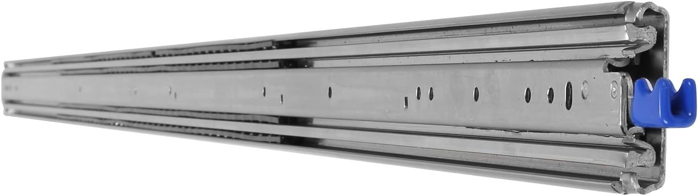 Generic Heavy Duty Drawer Slides Rust Proof Side Mount Industrial Slides Wear Resist Full Extension Ball Bearing Rails for RV Truck Mechanical Cabinet