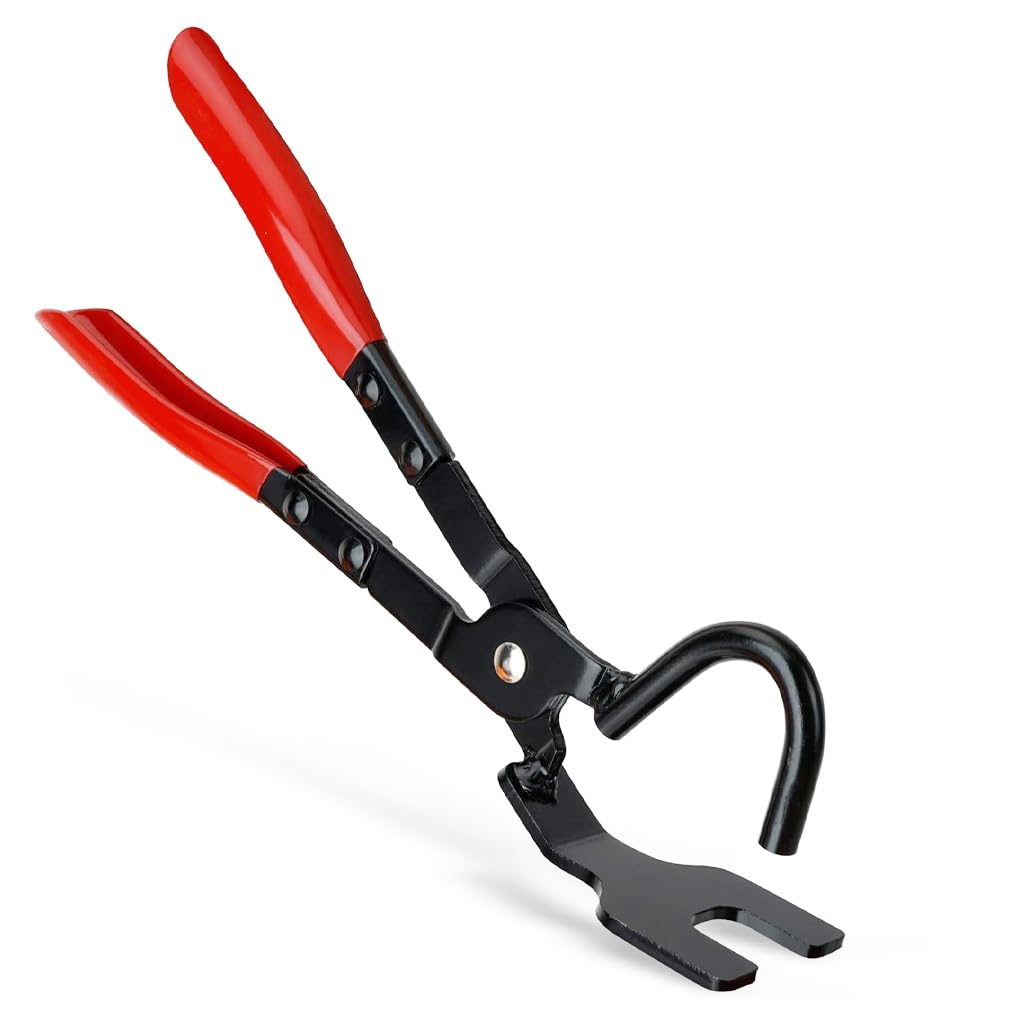 Automotive Exhaust Hanger Removal Pliers, Pipe Wrench, Rubber Exhaust Mount Removal Tool, Muffler Hanger Clamp Pliers for Car Exhaust Pipe Bracket Disassembly, Wrench Tool Kit, 11.5''x 3''-image-40