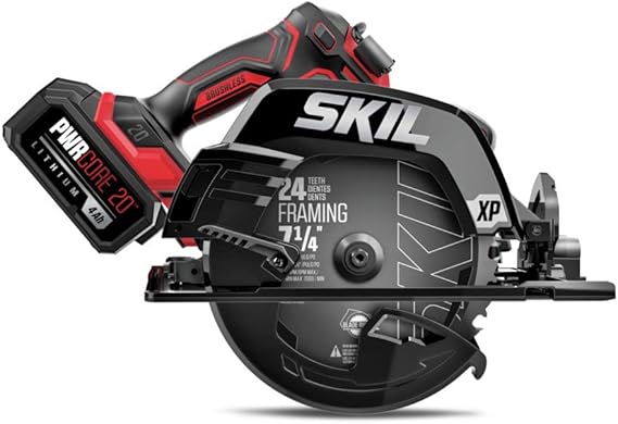 SKIL PWR CORE 20 CR5440B-10 Brushless 20V 7-1/4 in. Circular Saw Kit
