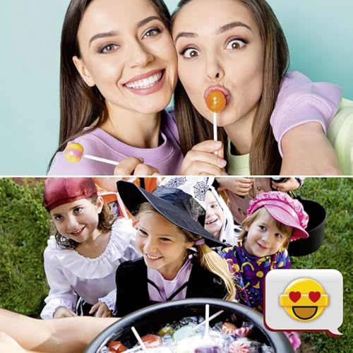 Chupa Chups Flower Bouquet, Lollipop Gusti Frutti Assortiti al Limone, Arancia, Fragola, Mela, Anguria e Ciliegia, Bouquet da 19 lecca lecca Monopezzo, Ottimo come Idea Regalo, Confezione da 1 - Immagine 4