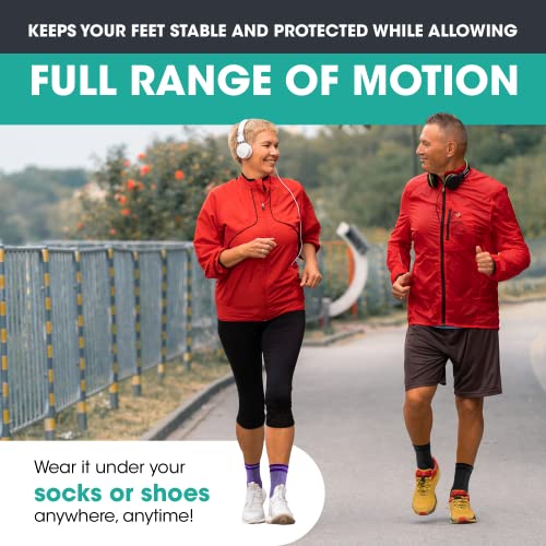Image of Modvel Foot & Ankle Brace Socks for Sprained Ankle Compression Sleeve - Foot Support for Women & Men - Tendonitis & Arthritis Ankle Brace Sports Running, Torn Ligaments & Women Stabilizing Ankle Wrap