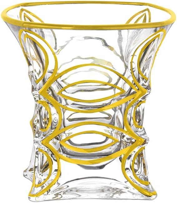 Whiskey Glass Household European-style Crystal Glass Brandy Wine Glass Creative Wine Glass Bar(E)