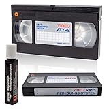 Nuestra caja de limpieza VHS elimina toda la suciedad de las piezas de los grabadores de vídeo que entran en contacto con la cinta de vídeo.