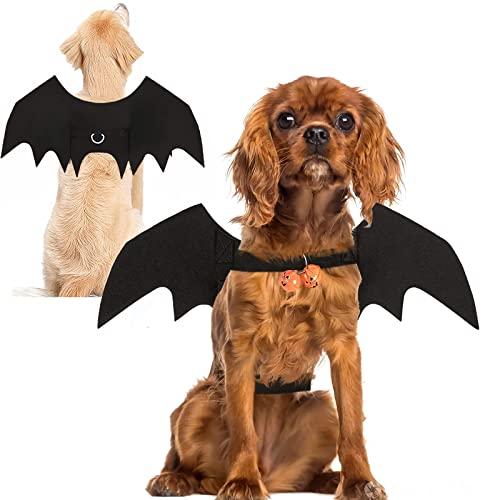 Disfraz Halloween Alas de Murciélago para Perro Mediano