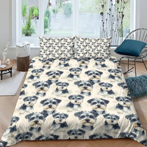 Housse de couette Père Noël 200x200 microfibre avec parure de lit enfant double - 4