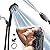 Black Shower Head, L'amourqua High Pressure 6-Model Handheld Shower Head, Built-in Power Wash to Clean Bathtub and Pets, with 59" Stainless Steel Hose and Handheld Showerhead Holder