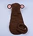 CX-Queen Baby Photography Prop Brown Monkey Handmade Crochet Knitted Costume