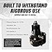 Aeromotive EFI Fuel Pressure Regulator - Adjustable 40-75 PSI, Bypass Return Style, ORB-06 Inlet Ports, 1/8