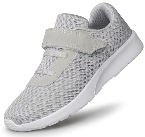 Image of Kids Shoes Toddler Boys Girls Running Sports Strap Sneakers | Children Breathable Casual Tennis Walking Athletic School Non-Slip Lightweight