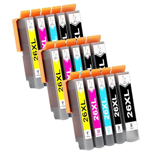 Cartouches 26XL Epson Expression Premium XP-510 XP-600 XP-620 encre de rechange
