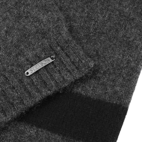 Bufanda de cachemira Stetson Darfield de punto rayas multicolor para hombre 3
