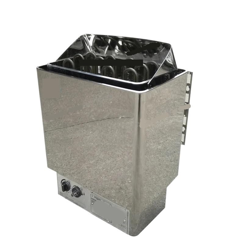 Poêle de sauna, Sauna salle sauna poêle ménage petit acier inoxydable sueur à vapeur chauffage équipement de hammam sec chaudière murale température constante Pour la maison, l'hôtel et le spa(6kw)