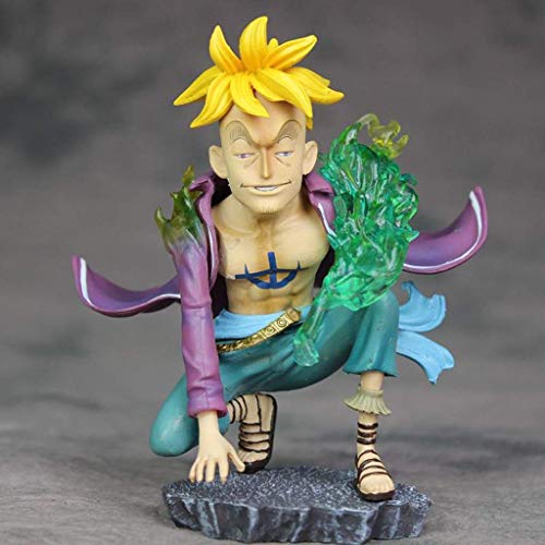 Chongxiang おもちゃ像ワンピース玩具モデルの漫画のキャラクターのギフト/コレクターデッド・バード/マルコ13CM Chongxiang