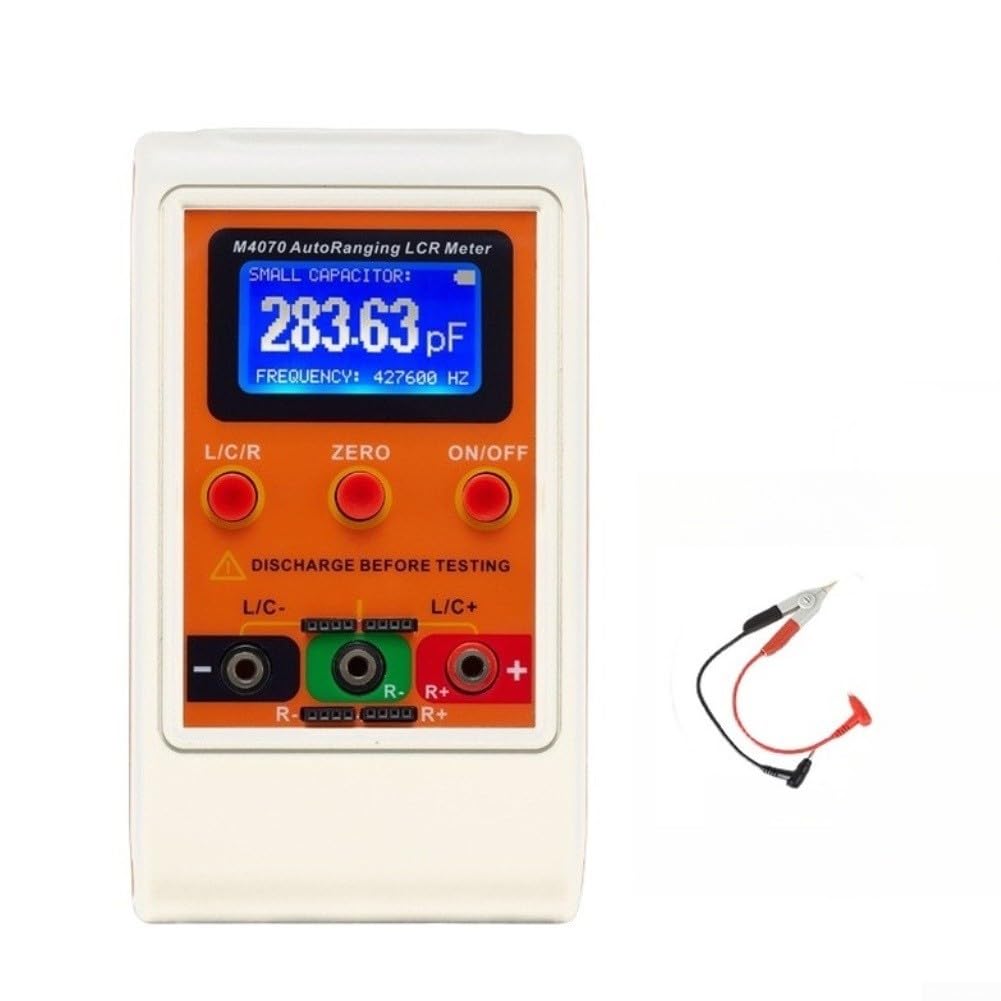 M4070 LCR Bridge-Tester Digital Capacitance Inductance Meter avec plage automatique pour inspection de qualité de réparation de circuit imprimé (instrument)