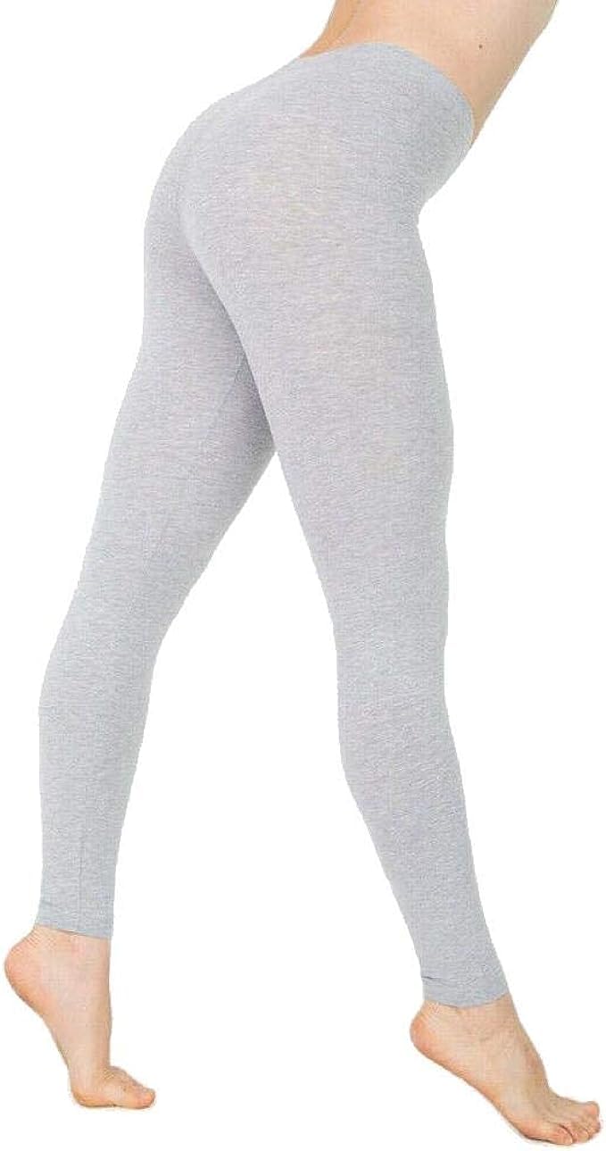 Boolavard Women's Grey High Waisted Leggings For - Full Length Leggings (Xxl, )