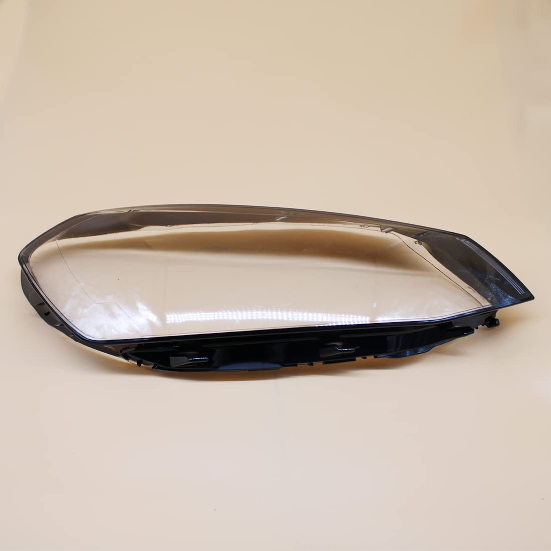 2 Pezzi Copertura Del Faro Anteriore Della Lampada Della Copertura Del Faro Borsette Maschera Paralume Lente di Vetro Per Volkswagen Golf 7 MK7 GTI 2014 2015 2016 2017
