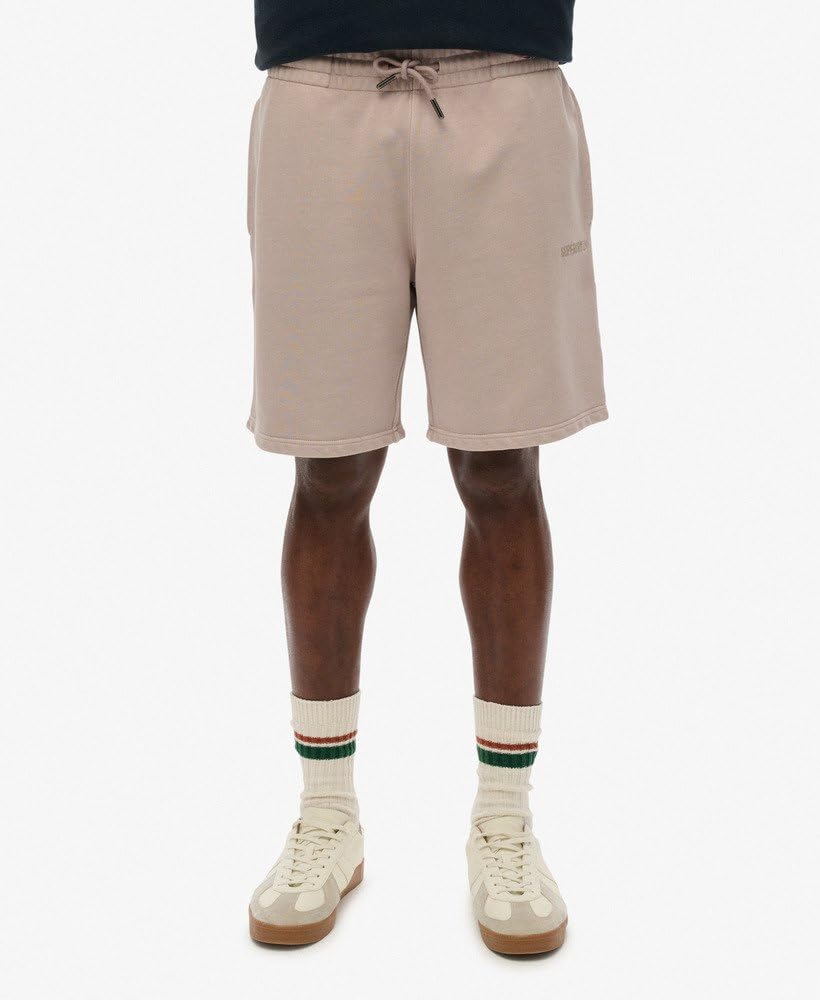 Superdry Herren Micro Logo Shorts mit lockerer Passform