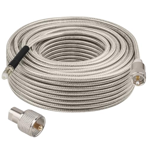 Cable coaxial RG8X de baja pérdida para antena de radio jamón, sistemas móviles y receptores GPS