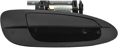 Miniatura 783 de TRQ Manija de puerta exterior delantera izquierda plateada para el lado del conductor compatible con Nissan 370Z 2009-2017