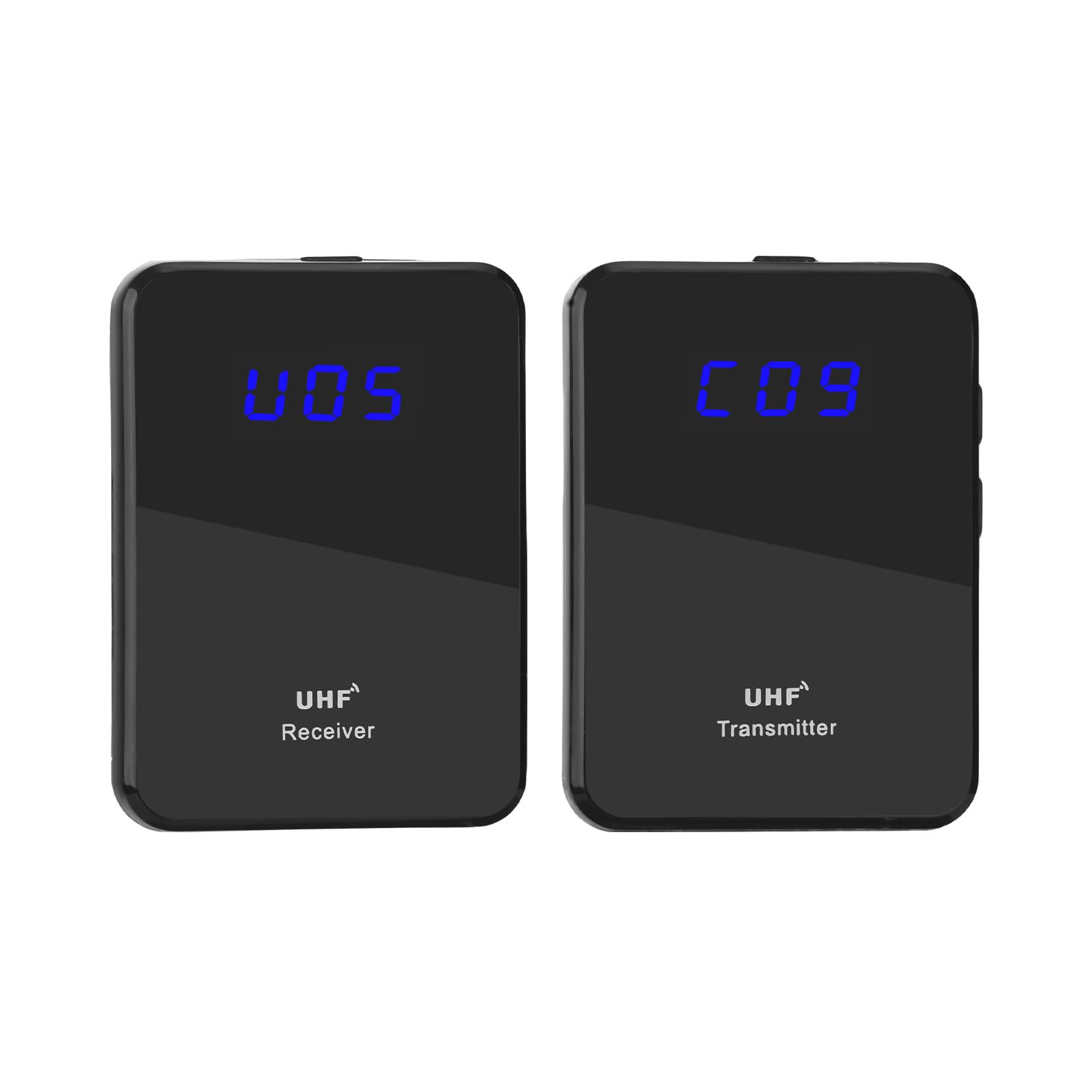 summina Wireless in Ear Monitor System, UHF Transmitter and Receiver, Plug and Play, Noise Reduction