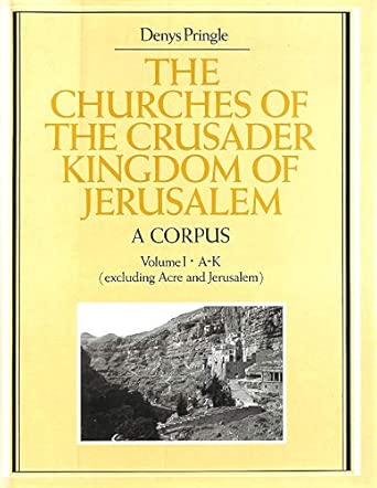 The churches of the Crusader kingdom of Jerusalem n&deg; 1