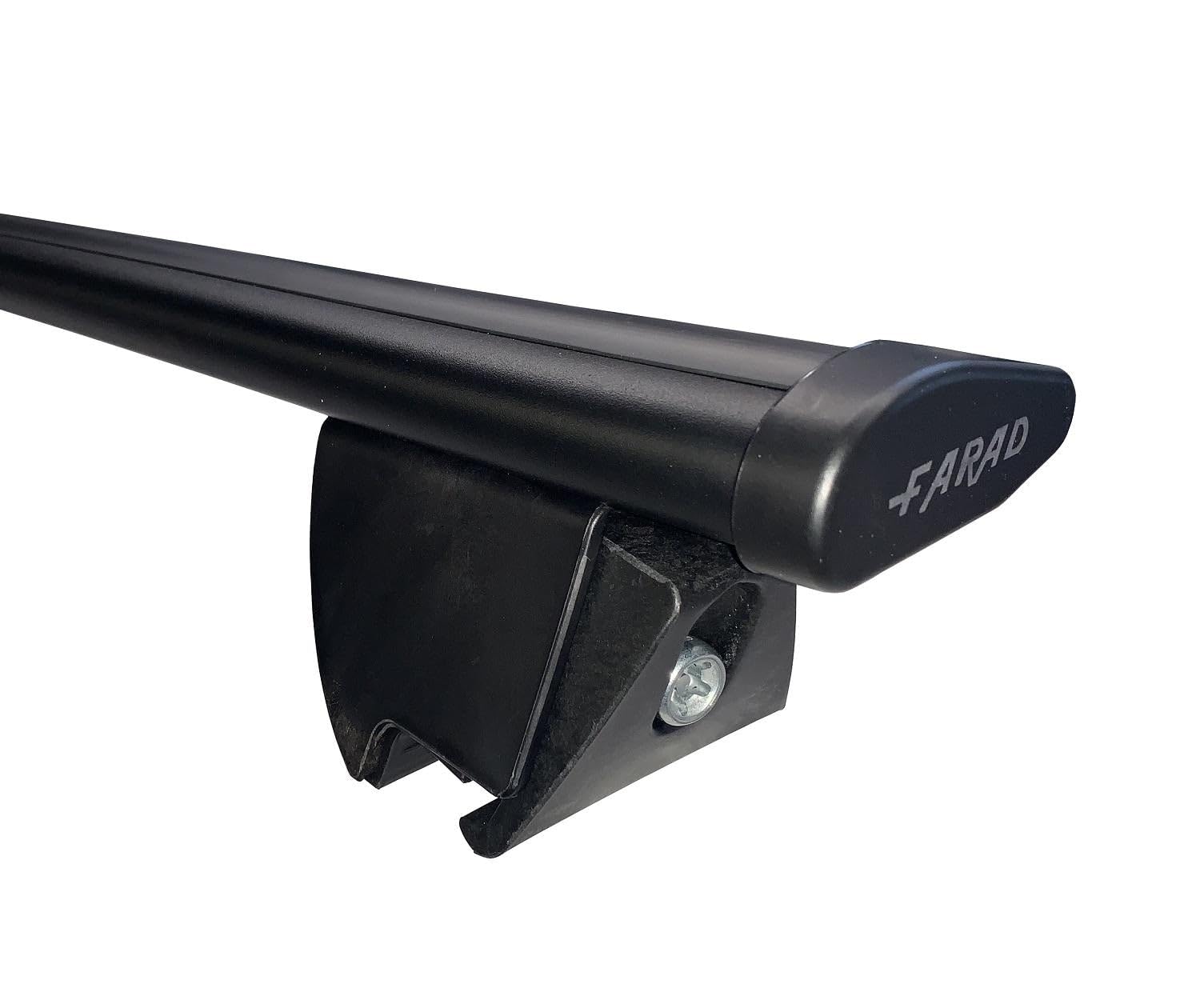 Farad - Barre portatutto Aerodynamic Black in alluminio con kit Hilo compatibile con HYUNDAI TUCSON 5 porte anno dal 2021 in poi con corrimano basso (railing integrati)