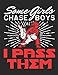 Produktbild Some Girls Chase Boys I Pass Them: Jiu Jitsu Notebook, Blank Paperback Composition Book for BJJ Practitioner, 150 pages, college ruled