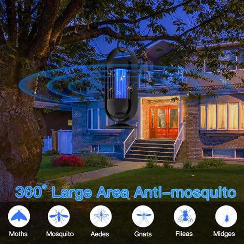 Casacasa CS-MZ-002 Bug Zapper Outdoor, Inhalation Mosquito Zapper Outdoor Indoor With Led Light, Mosquito Zapper Rechargeable Fly Killer thumb #2