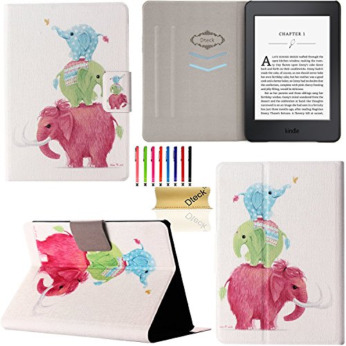 Kindle Paperwhite E-Reader Case, Dteck Ultra Thin Lightweight Cute Flip Folio Smart Case