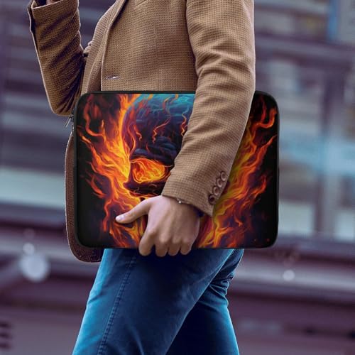 Funda para portátil con diseño de calavera 15 pulgadas miniatura 6